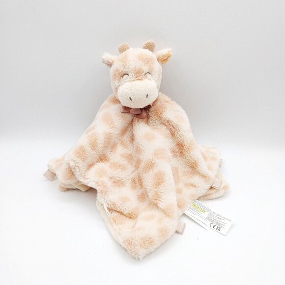 Kellytoy Giraffe Lovey Tan Baby Security Blanket Rattle w/Tags Plush - Picture 1 of 5